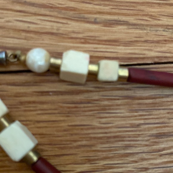 VTG Gorgeous Necklace With Unusual Beads - Picture 4 of 7